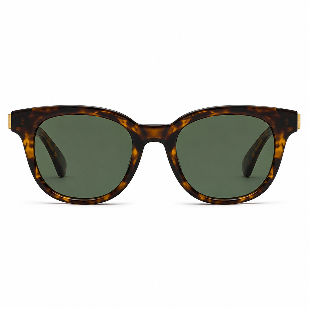 Lunettes de soleil rondes CY Butterfly