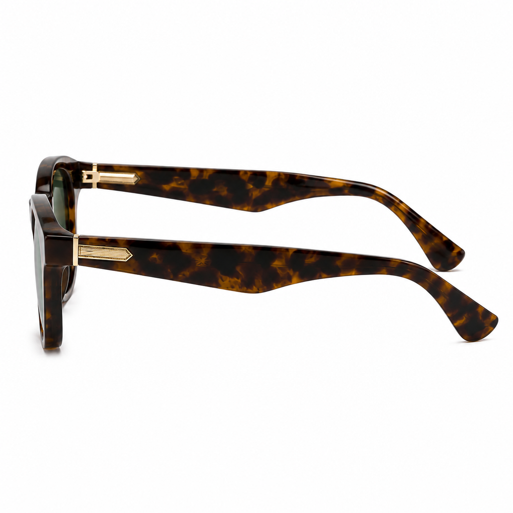 Lunettes de soleil rondes CY Butterfly